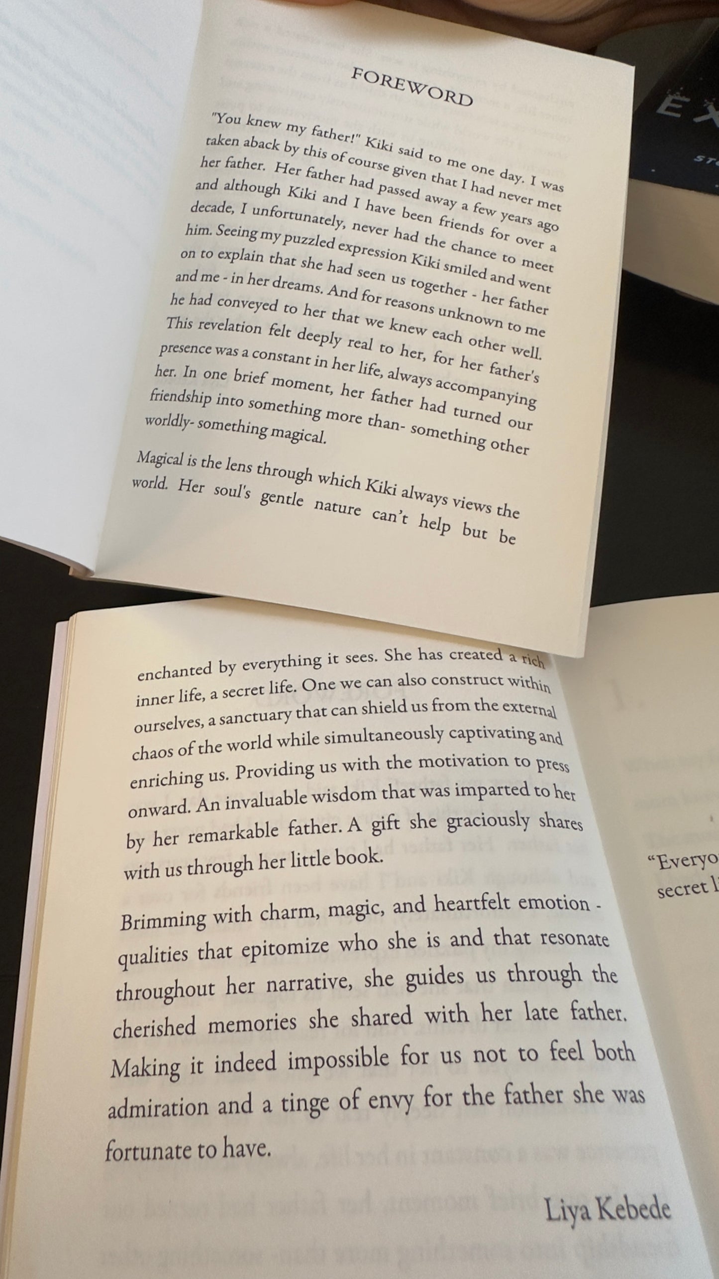 FATHER, The most loving one by Kiki Denis Foreword By Liya Kebede